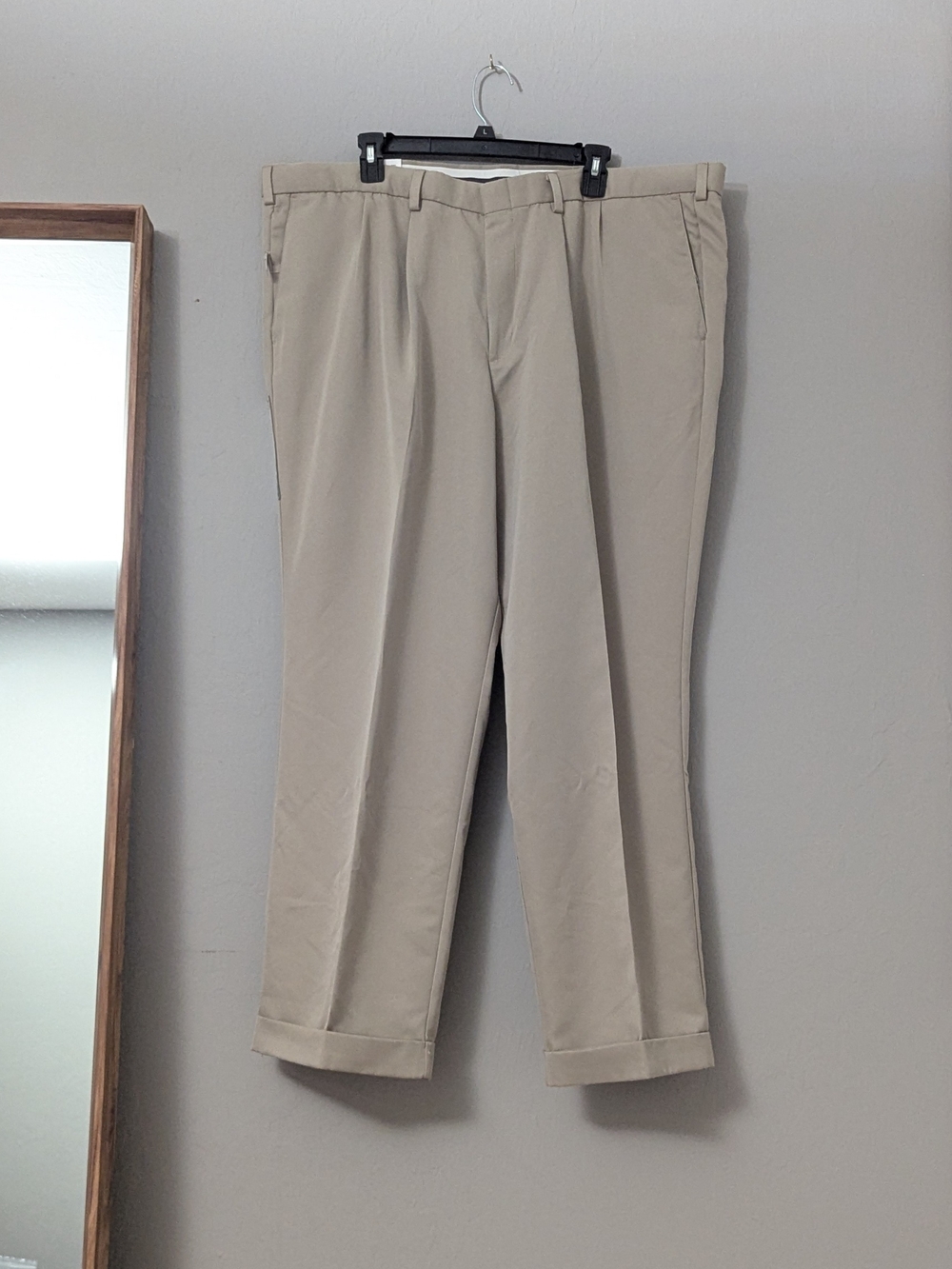 Dockers Golf Pleated Relaxed Fit Pants Tee Pocket W44" X L 30" New With Tags